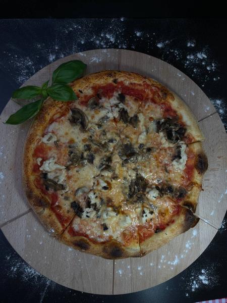 Pizza Polo E Funghi