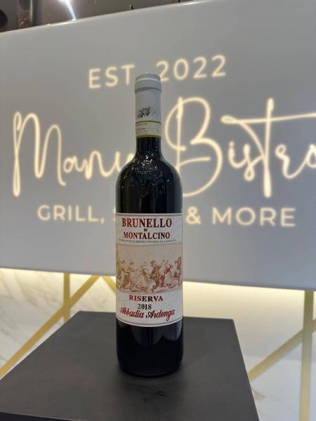 Abbadia Ardenga Brunello di Montalcino Riserva 2018