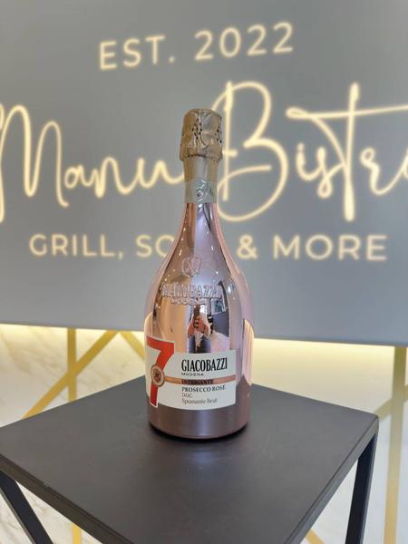Prosecco Giacobazzi 7 Brut Doc Rose
