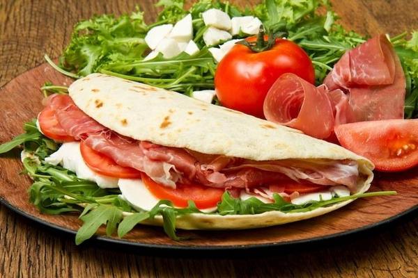 Piadina Com Parma/Ham