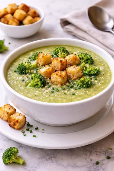 Supă Cremă de Broccoli