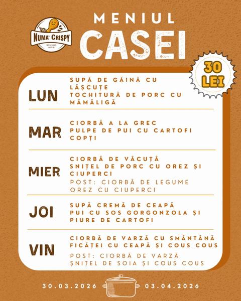 In perioada 30.03-3.04