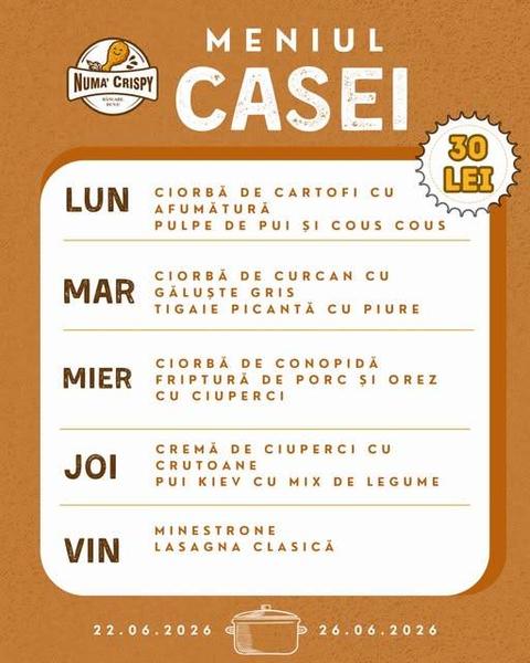 22-26 Iunie: