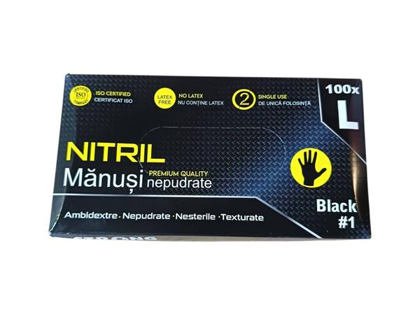 Manusi Nitril Negre 