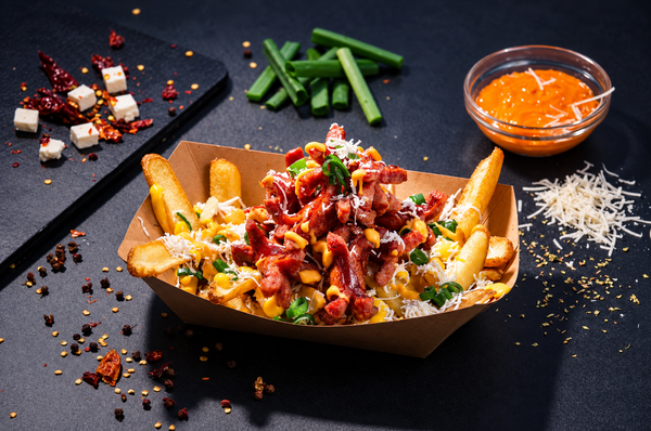 Cheesy Fries Sausage Box 