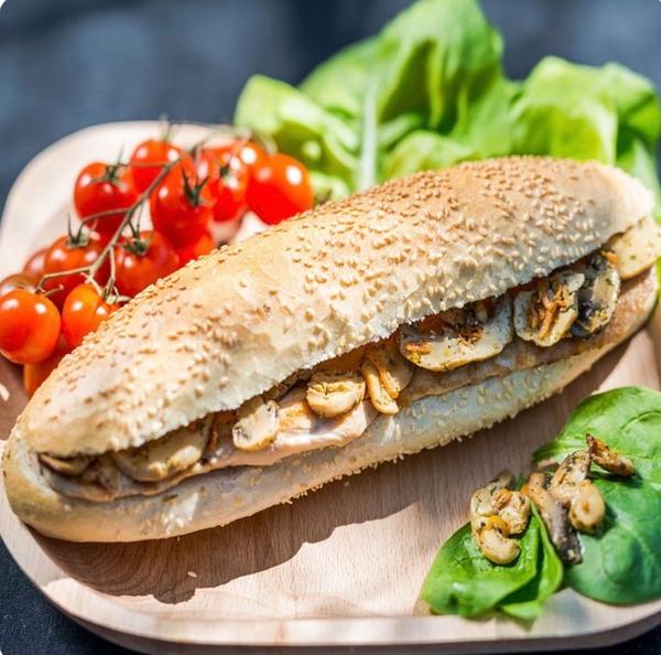 Sandwich Pui cu Ciuperci
