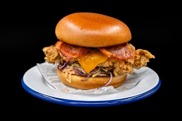 Butter Chicken Burger