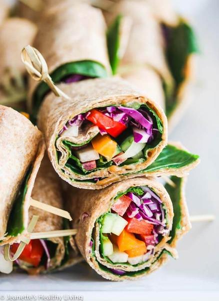 Wrap Vegetarian Mediteranean