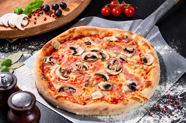 PIZZA PROSCIUTTO E FUNGHI 40 CM
