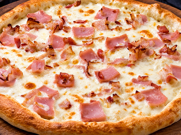 PIZZA CARBONARA 40 CM
