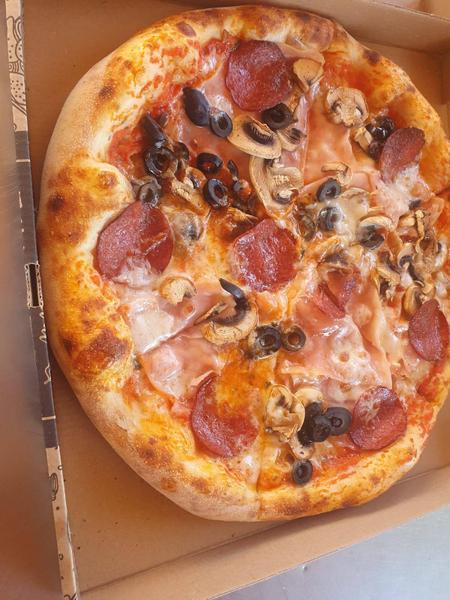 PIZZA PROSUTTO FUNGHI 33CM