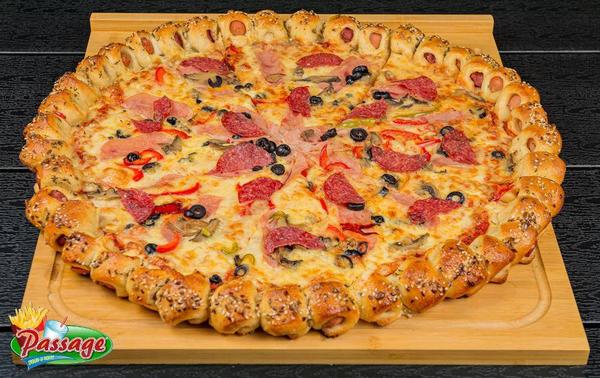 Pizza Rustic Cabanos 50 Cm