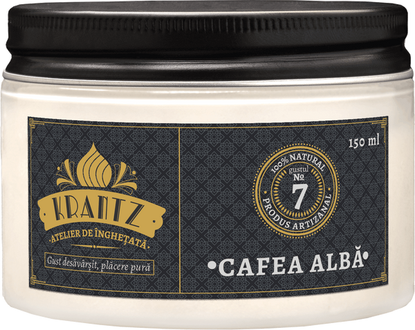 Inghetata Artizanala Krantz Cafea Alba 