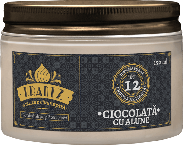 Inghetata Artizanala Krantz Ciocolata cu Alune 