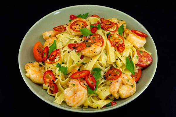 Tagliatelle A.O.P. cu Creveti 400 Gr 