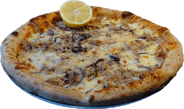 Tonno e cipola 500 Gr (sos rosii,mozarella,ton,ceapa)