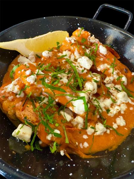 Creveti Saganaki