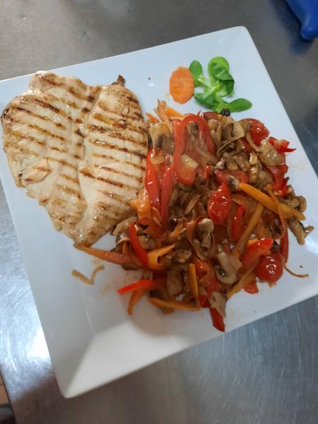 Piept de Pui la Gratar