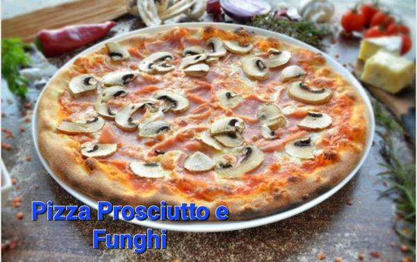 Pizza Prosciutto Fungi