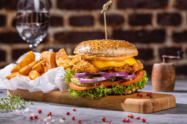 Burger Sense Pui Crispy