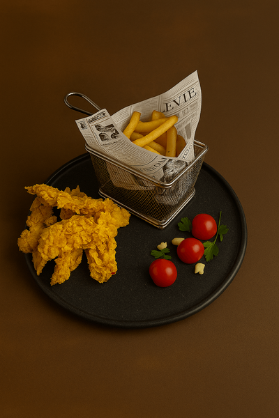 Crispy Strips & Cartofi Prajiti