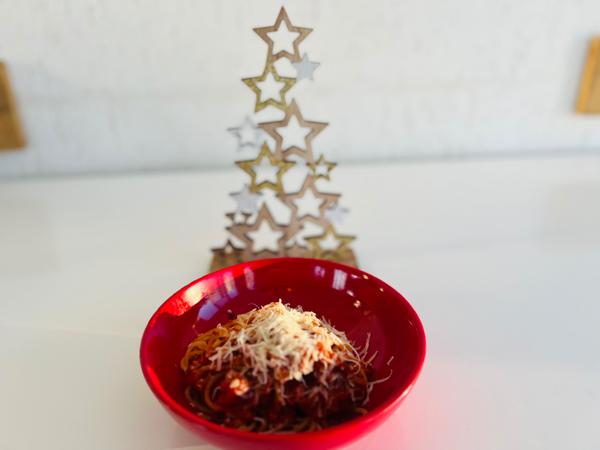 Paste Bolognese smile