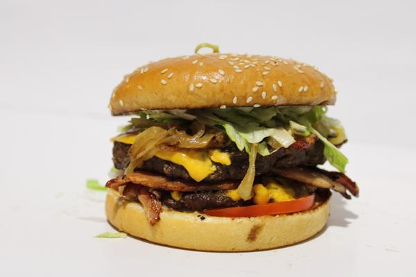 Triple Smash Burger 