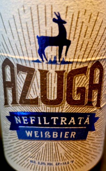 Azuga Weissbier 5.3 % alc