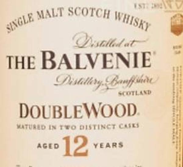 Balvenie 12 Years 40 % alc