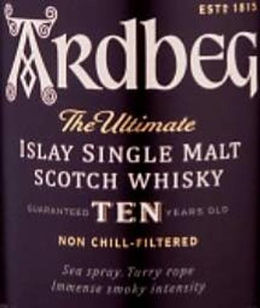 Ardbeg 10 Years 46 % alc