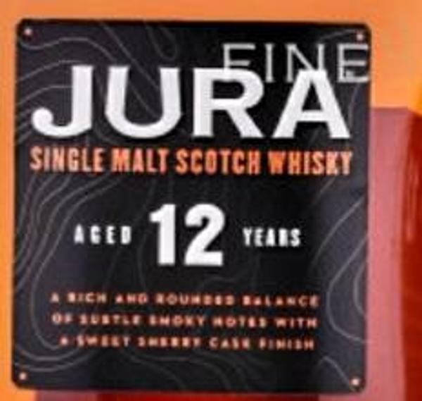 Isley of Jura 12 Years 40 % alc