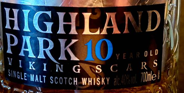 Highland Park 10 Years - Viking Scars 40 % alc