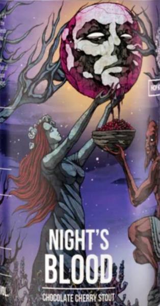 Nights Blood - Chocolate Cherry Stout 8% Alc