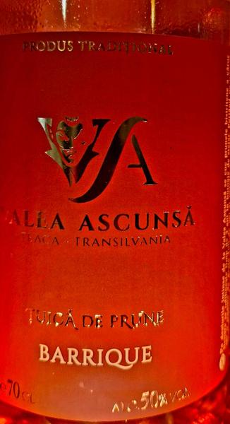 Tuica de Pruna Barique - Valea Ascunsa