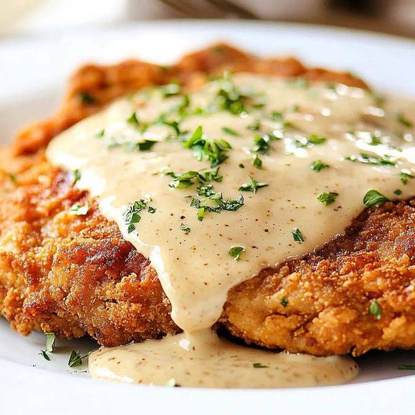 Schnitzel Carbonara