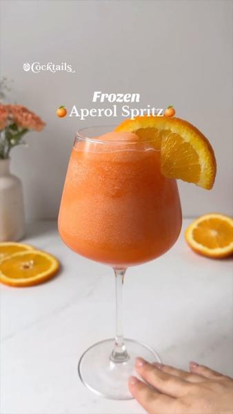 Frozen Aperol Spritz