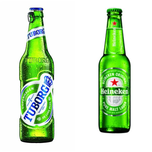 Heineken/tuborg 0.33