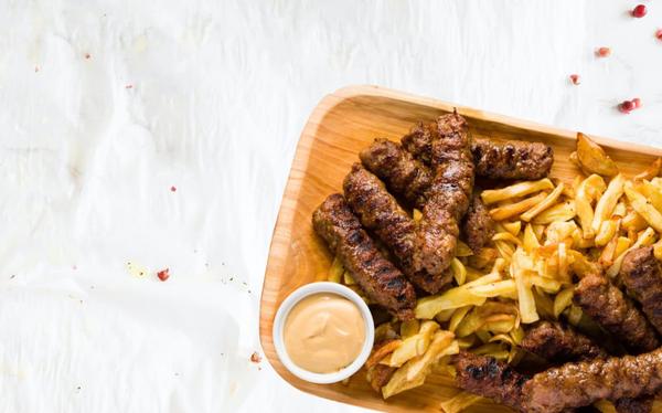 Platou 15 Mici •cartofi•pâine•muștar 