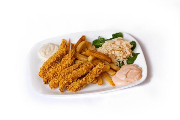 Crispy de Pui cu Coleslaw