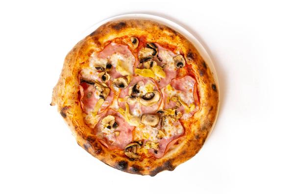 Pizza Prosciutto e Funghi