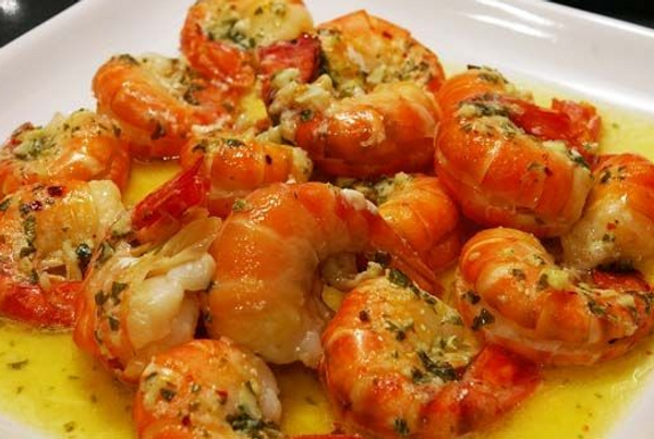 Creveti in Sos de Lamaie