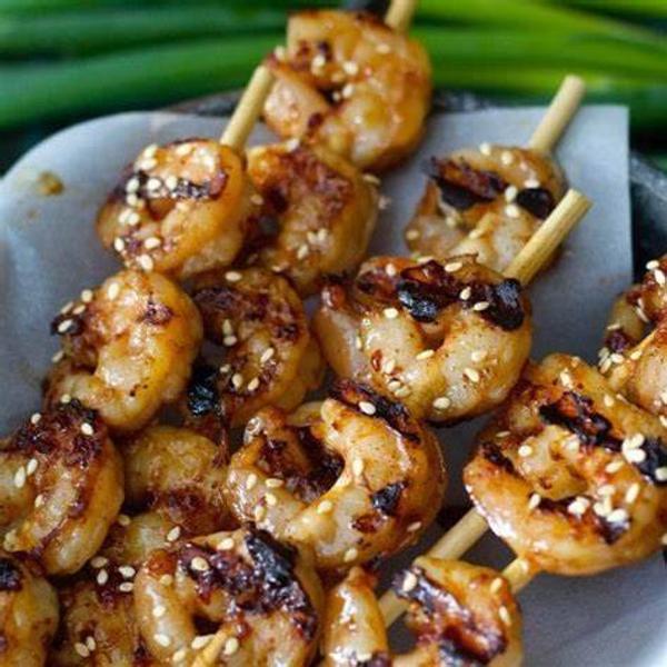 Shrimp Yakitori 