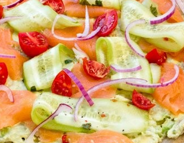 Pizza Salmone Affumicato