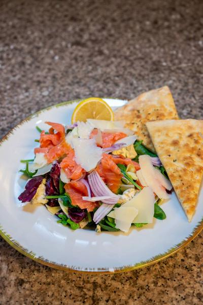 Insalata con Salmone Afumicato