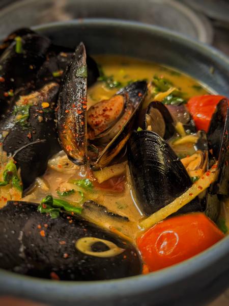 Thai Mussels