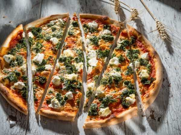 Pizza Ricotta e Spinachi