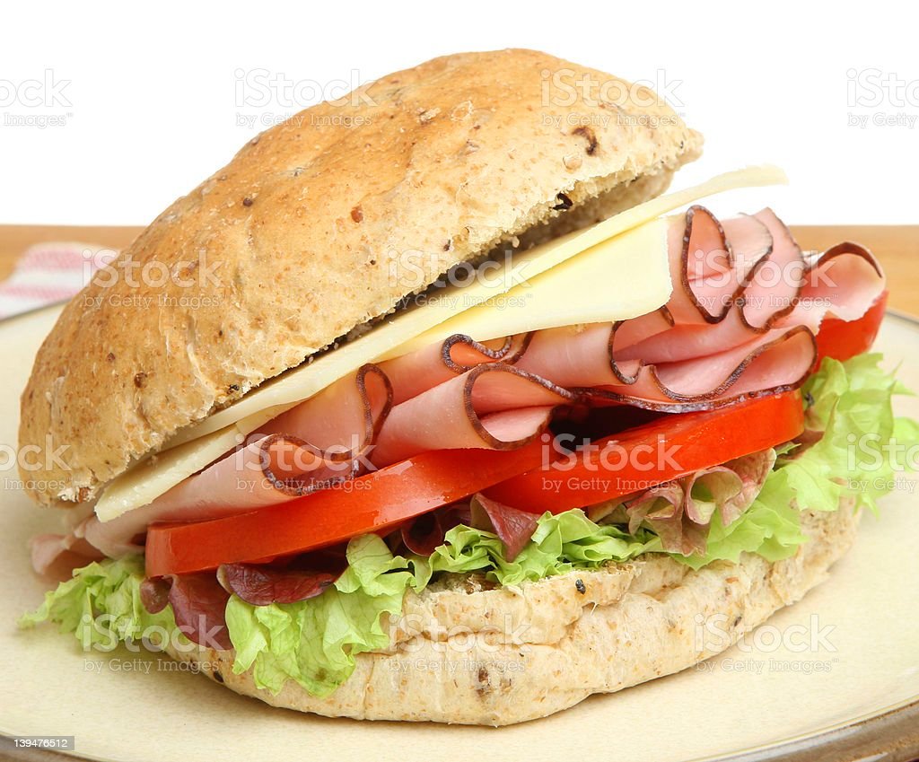 Sandwich cu Șuncă Presată